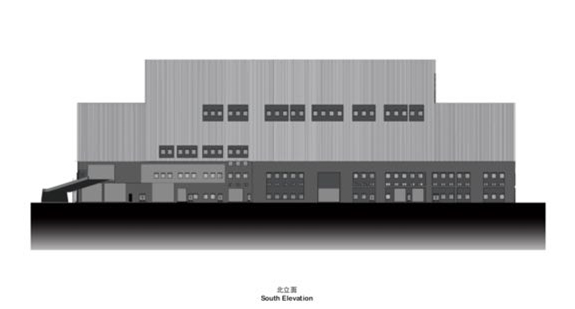 德州市城市生活垃圾焚燒發(fā)電續(xù)建項目外立面形象提升工程2