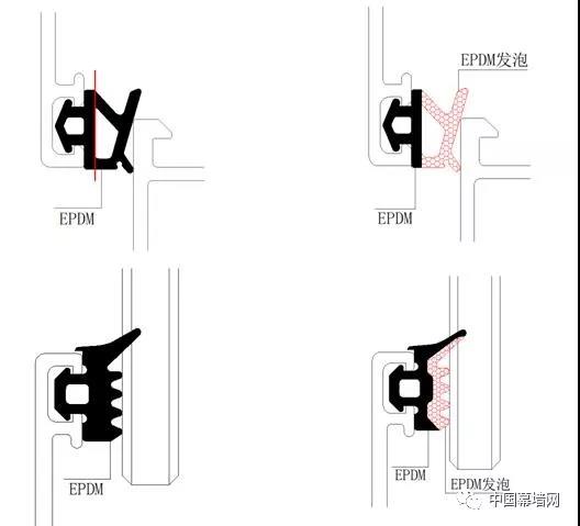 純實心橡膠膠條和實心橡膠和海綿橡膠復(fù)合膠條